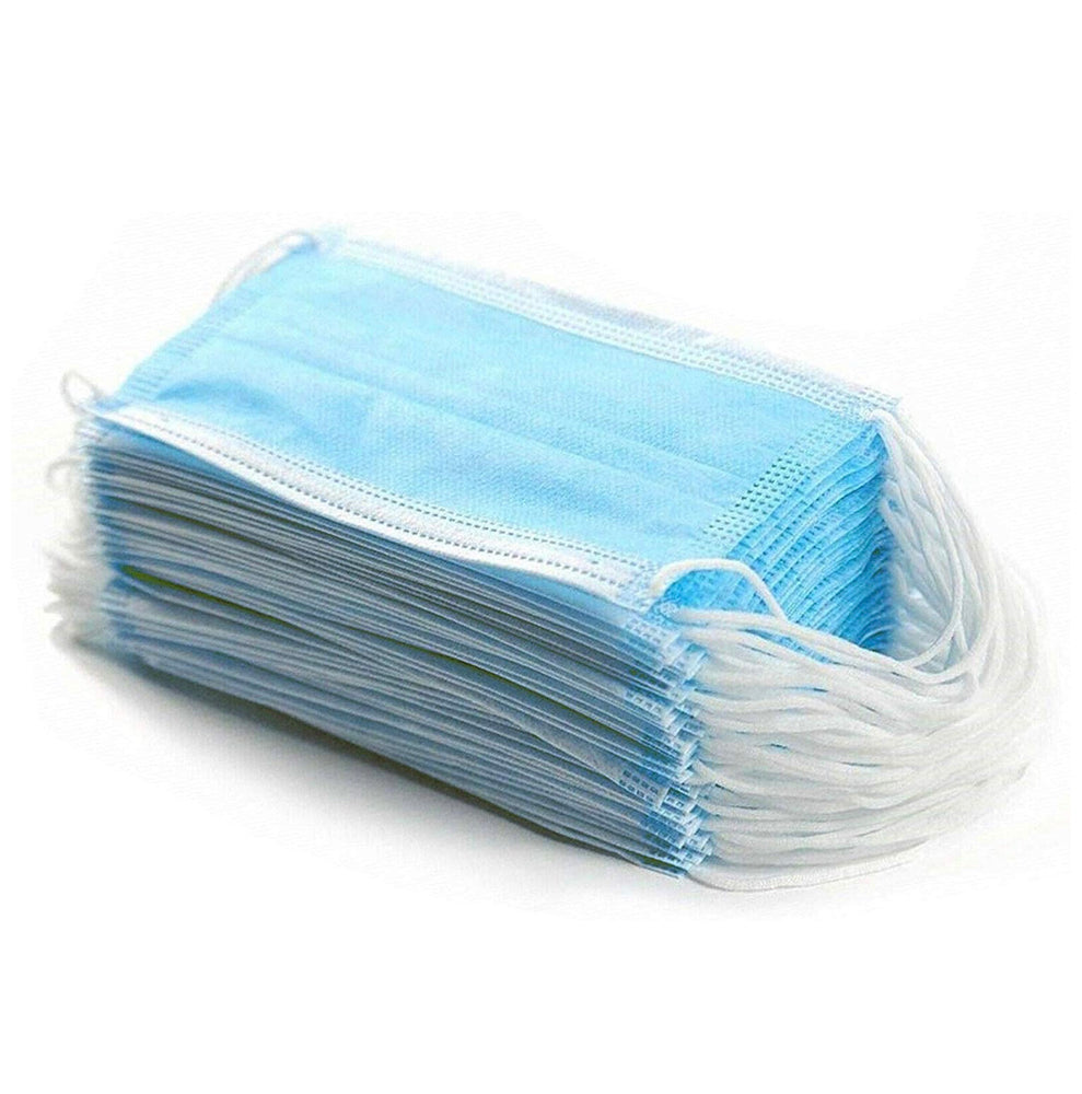 50 Disposable Face Mask-Breathable-Elastic Ear loop- 3 Ply